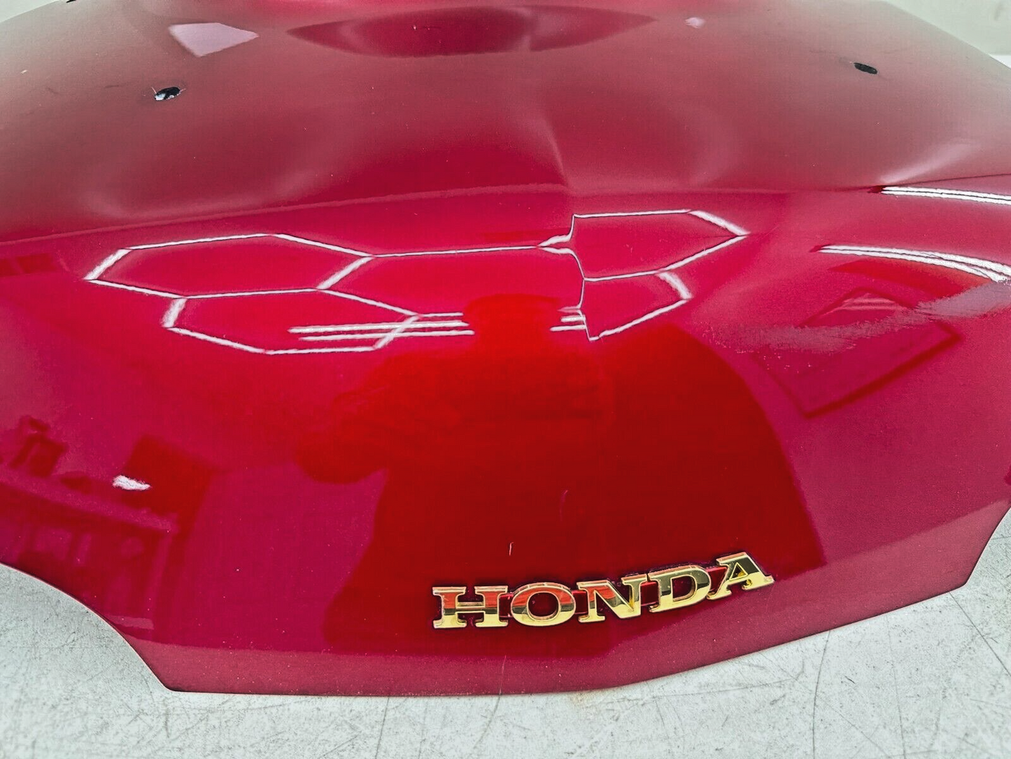 2004 Honda Goldwing GL1800 Rear Upper Top Trunk Lid Cover Fairing Red