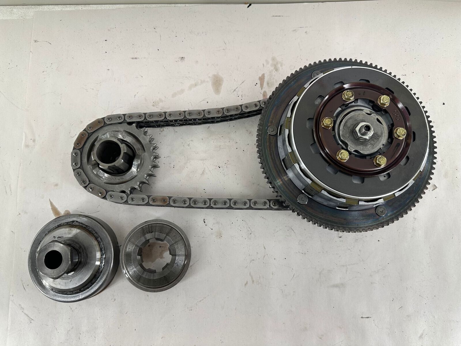 2000 HARLEY FLH ELECTRA GLIDE Complete Primary Clutch Chain Gears