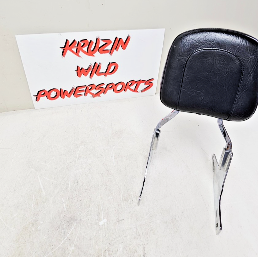 1993 HARLEY SOFTAIL Sissy Bar Passenger Backrest Pad Eagle Emblem