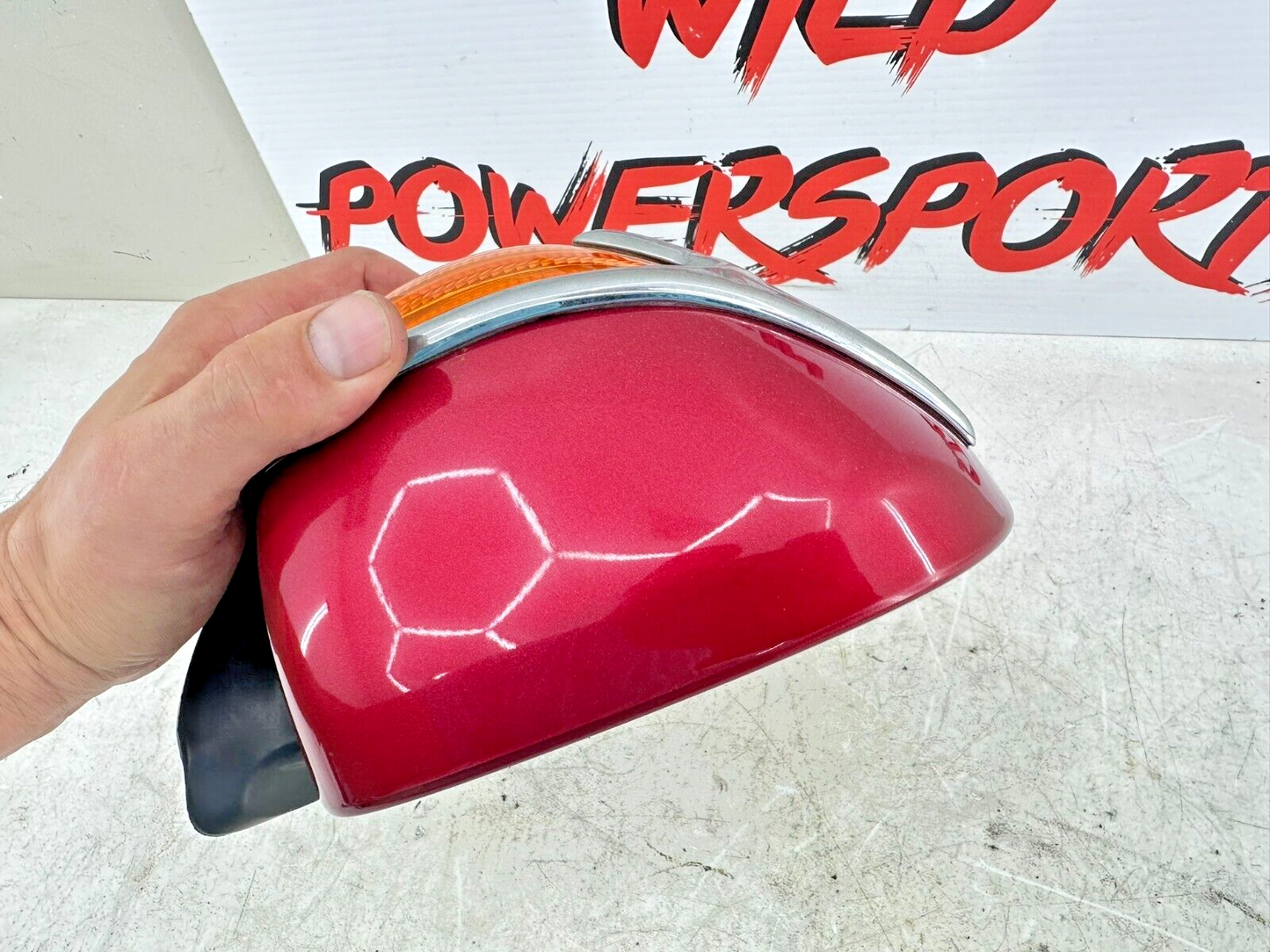 2004 Honda Goldwing GL1800 Right Side Mirror W/ Turn Signal