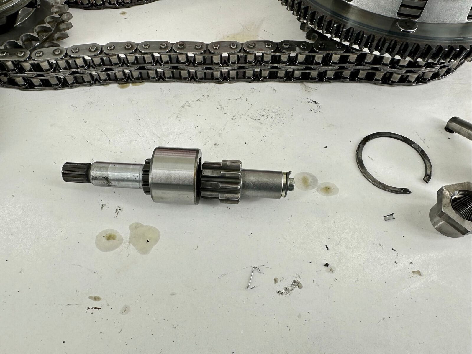 2005 HARLEY DAVIDSON SOFTAIL Primary Clutch Chain Gears Jack Shaft