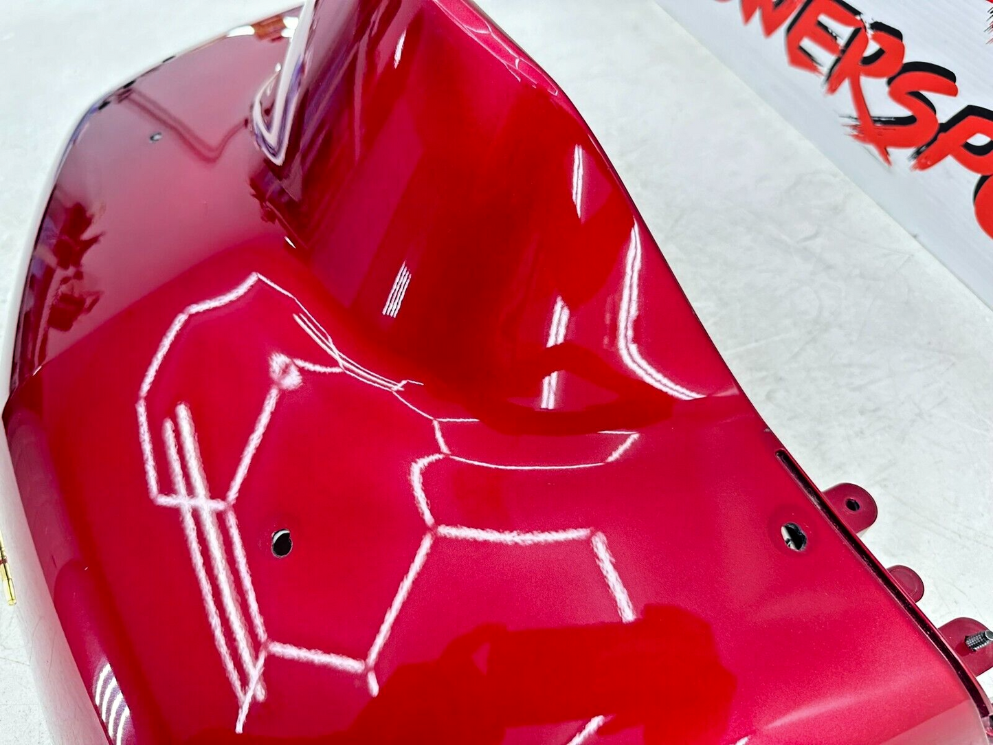 2004 Honda Goldwing GL1800 Rear Upper Top Trunk Lid Cover Fairing Red