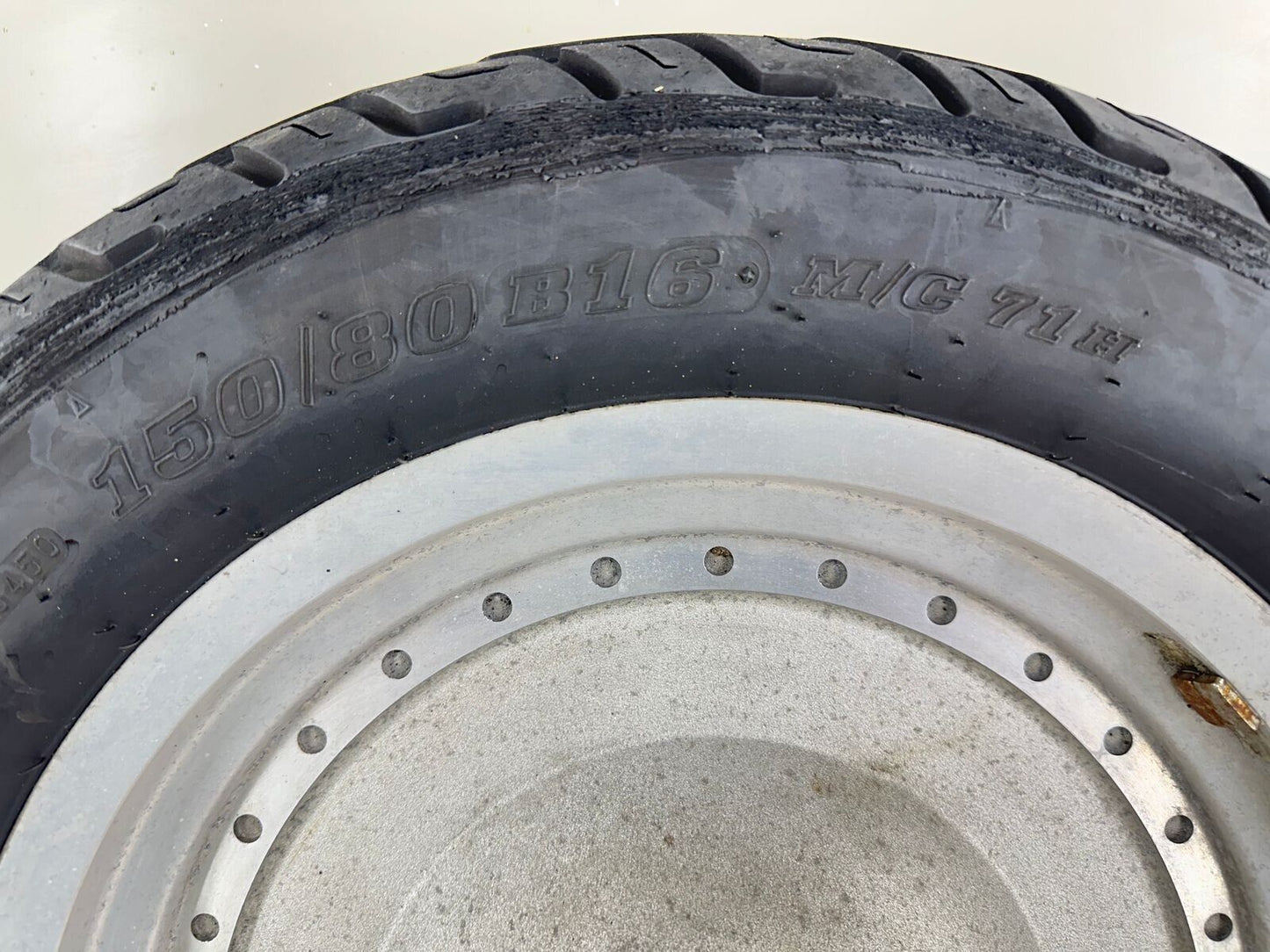 2001 HARLEY SOFTAIL Fatboy Solid Rear Wheel Rim