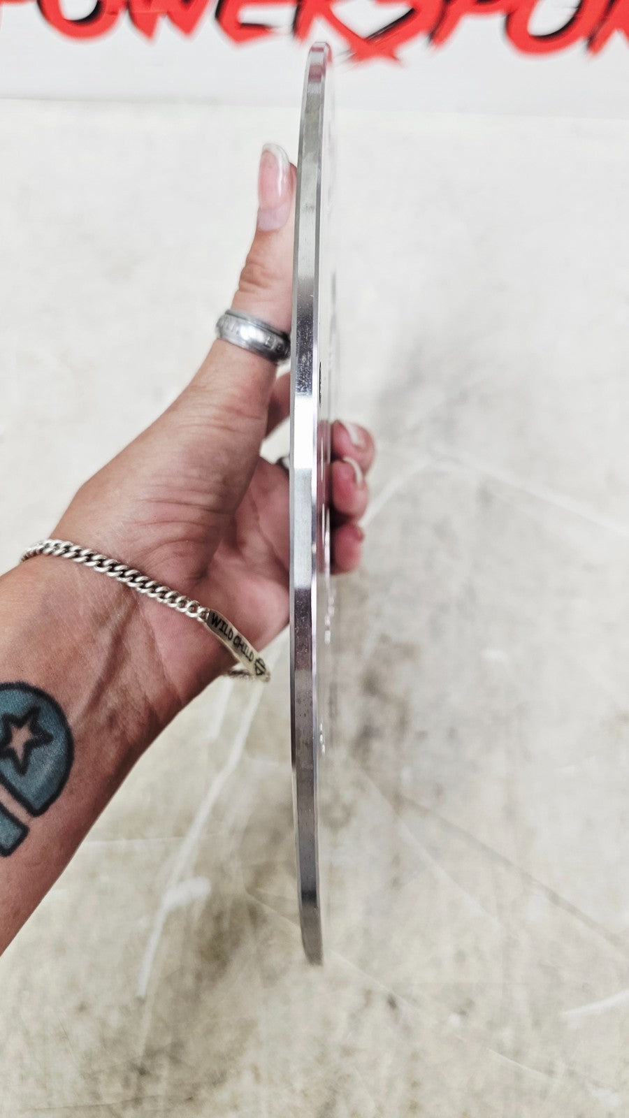 1997 HARLEY DYNA OEM Chrome Rear Brake Disc Rotor