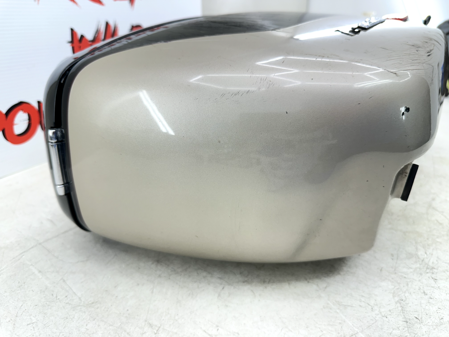 1999 HONDA VALKYRIE INTERSTATE Left Saddlebag W/ Rack + Lid No Cracks