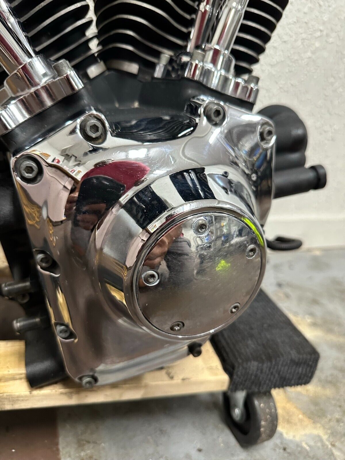 2004 HARLEY FLH ELECTRA GLIDE Twin Cam Engine Motor S&S Gear Driven Cams