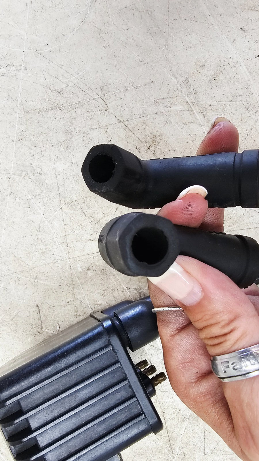 1993 HARLEY SOFTAIL Ignition Coil + Spark Plug Wires