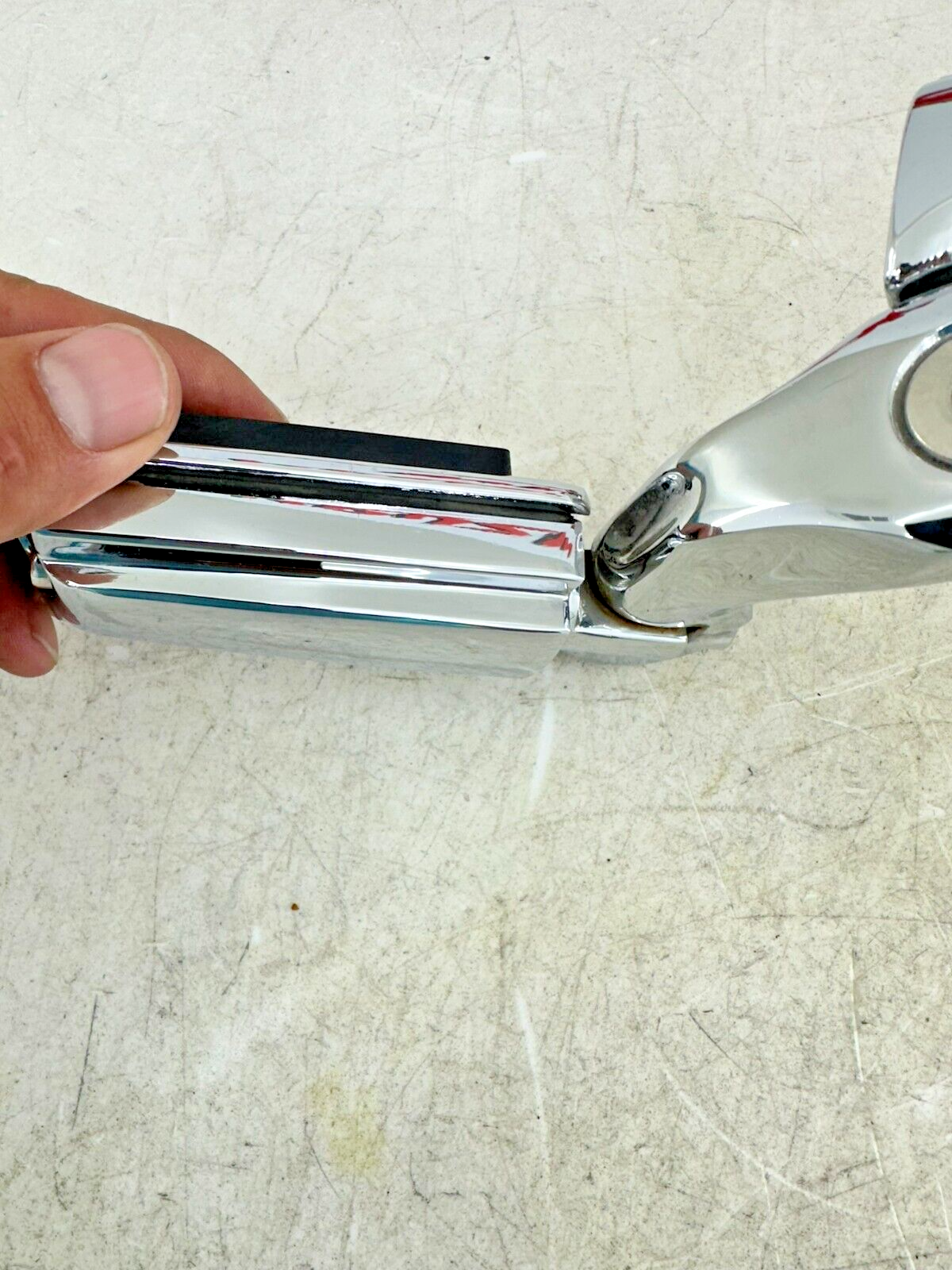 2003 HARLEY ELECTRA GLIDE classic Chrome Highway Footpeg Rest Pads