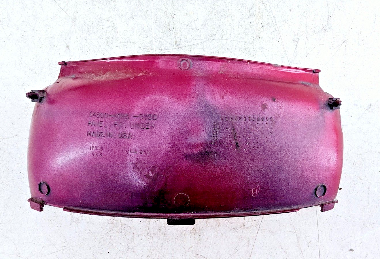 1993 HONDA GOLDWING GL1500 Lower Radiator Front Wheel Center Fairing Cowl Panel