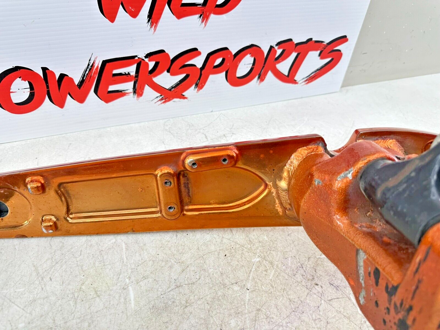 2006 Victory Kingpin Swingarm Fork + Shock Linkage Orange
