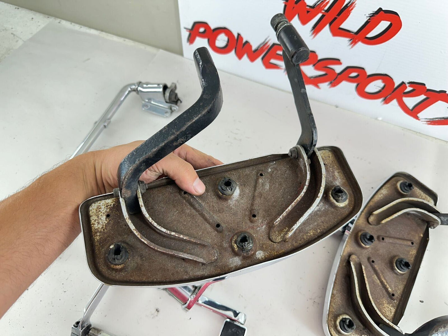 1999 HARLEY ELECTRA GLIDE Driver Floor Boards Shifter Brake Pedal + Master