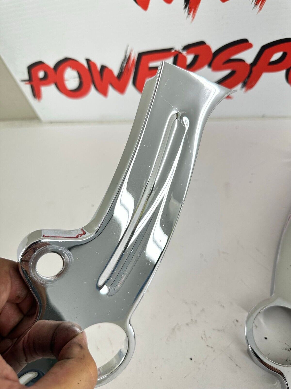 2005 HARLEY DAVIDSON SOFTAIL Chrome Right Left Frame Cover Guard