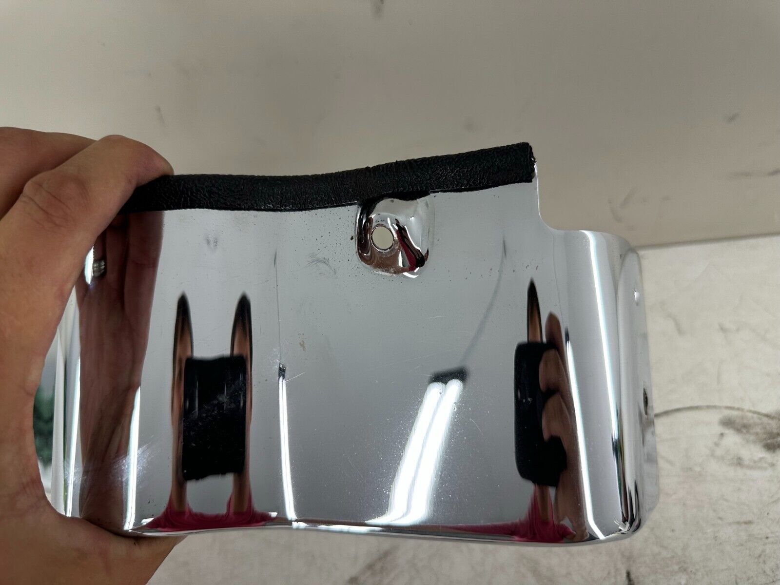 2004 HARLEY ELECTRA GLIDE Chrome Lower Batwing Fairing Trim Panel Cover