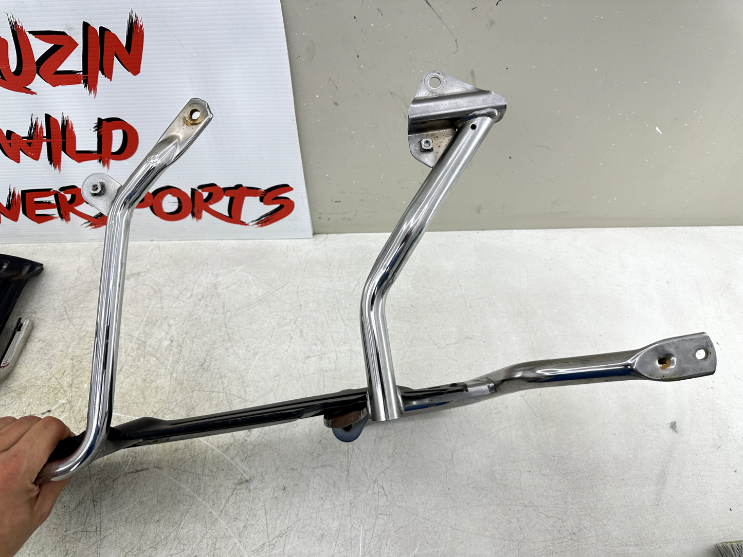 1999 HONDA VALKYRIE INTERSTATE Right + Left Saddlebag Mounting Frame Bars