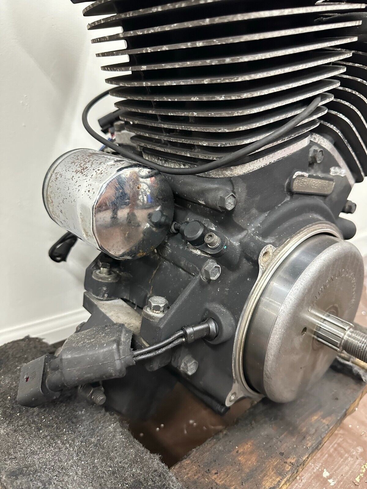 2000 HARLEY DAVIDSON TWIN CAM A ENGINE MOTOR COMPLETE 150 PSI COMPRESSION