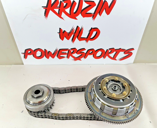1999 HARLEY ELECTRA GLIDE Primary Clutch Chain Gears Basket
