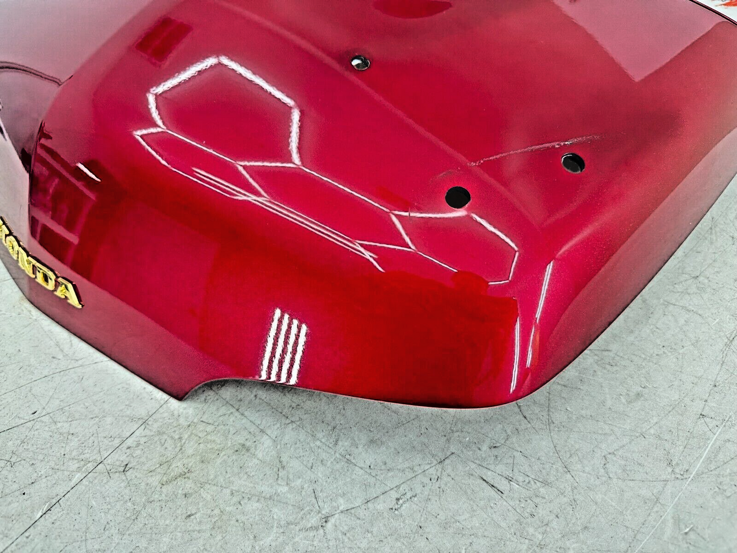 2004 Honda Goldwing GL1800 Rear Upper Top Trunk Lid Cover Fairing Red