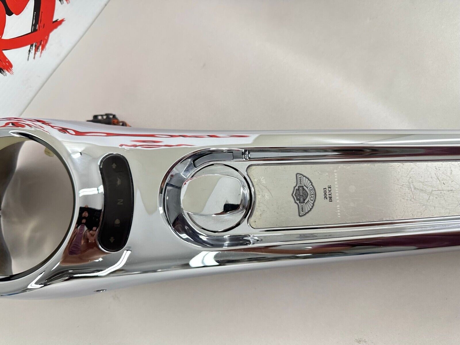 2003 HARLEY SOFTAIL DEUCE 100 Anniversary Dash Console 71438-00