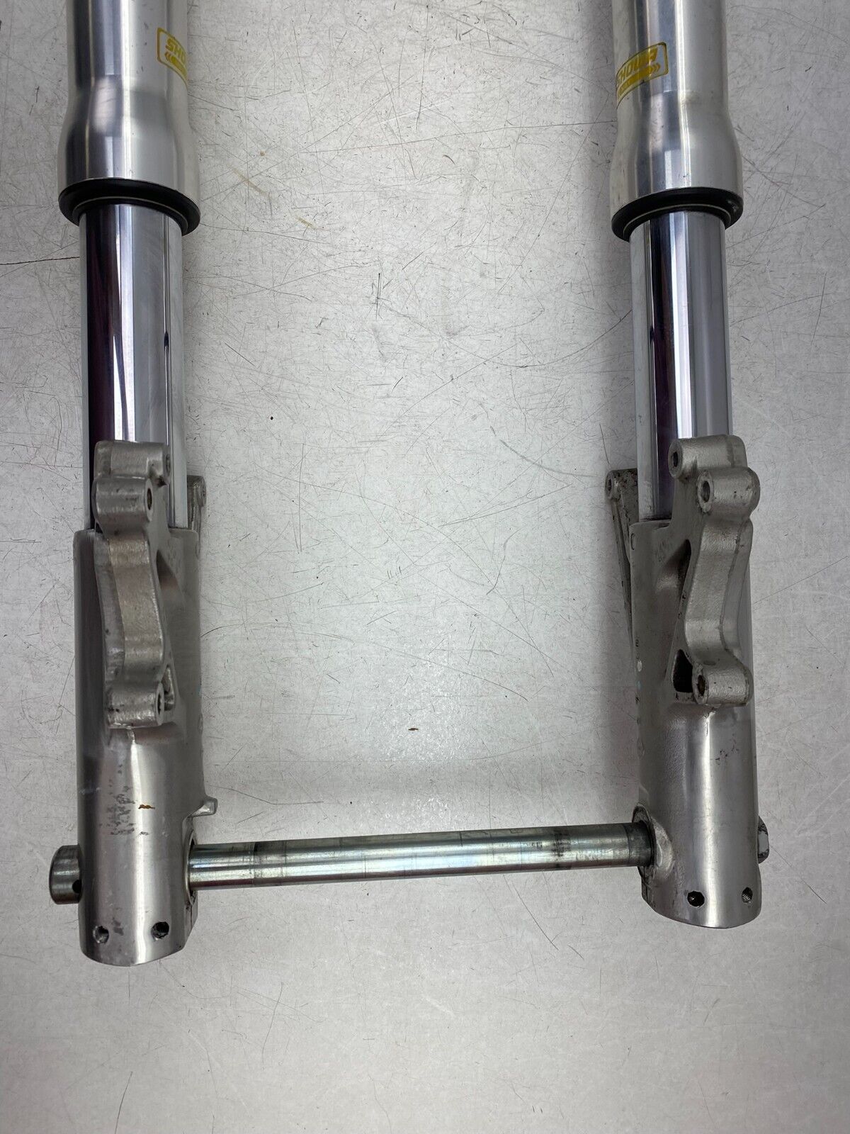 1999 HONDA VALKYRIE INTERSTATE Forks Triple Clamps OEM Straight Nice Shape