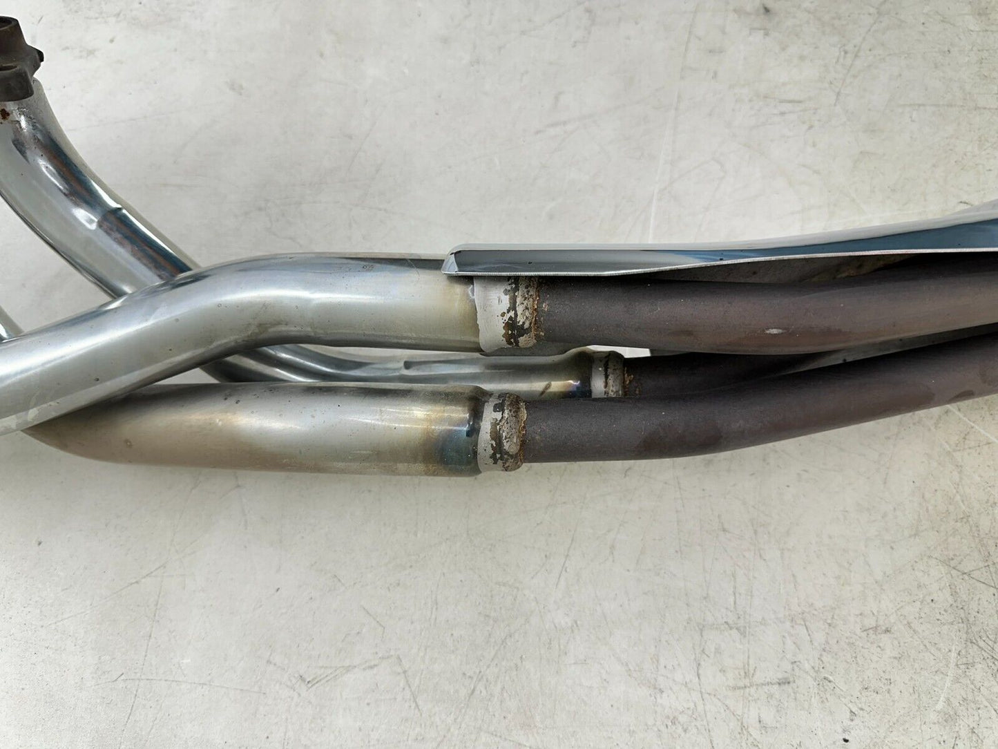 1999 HONDA VALKYRIE INTERSTATE Chrome Right Exhaust Header Pipe System Nice