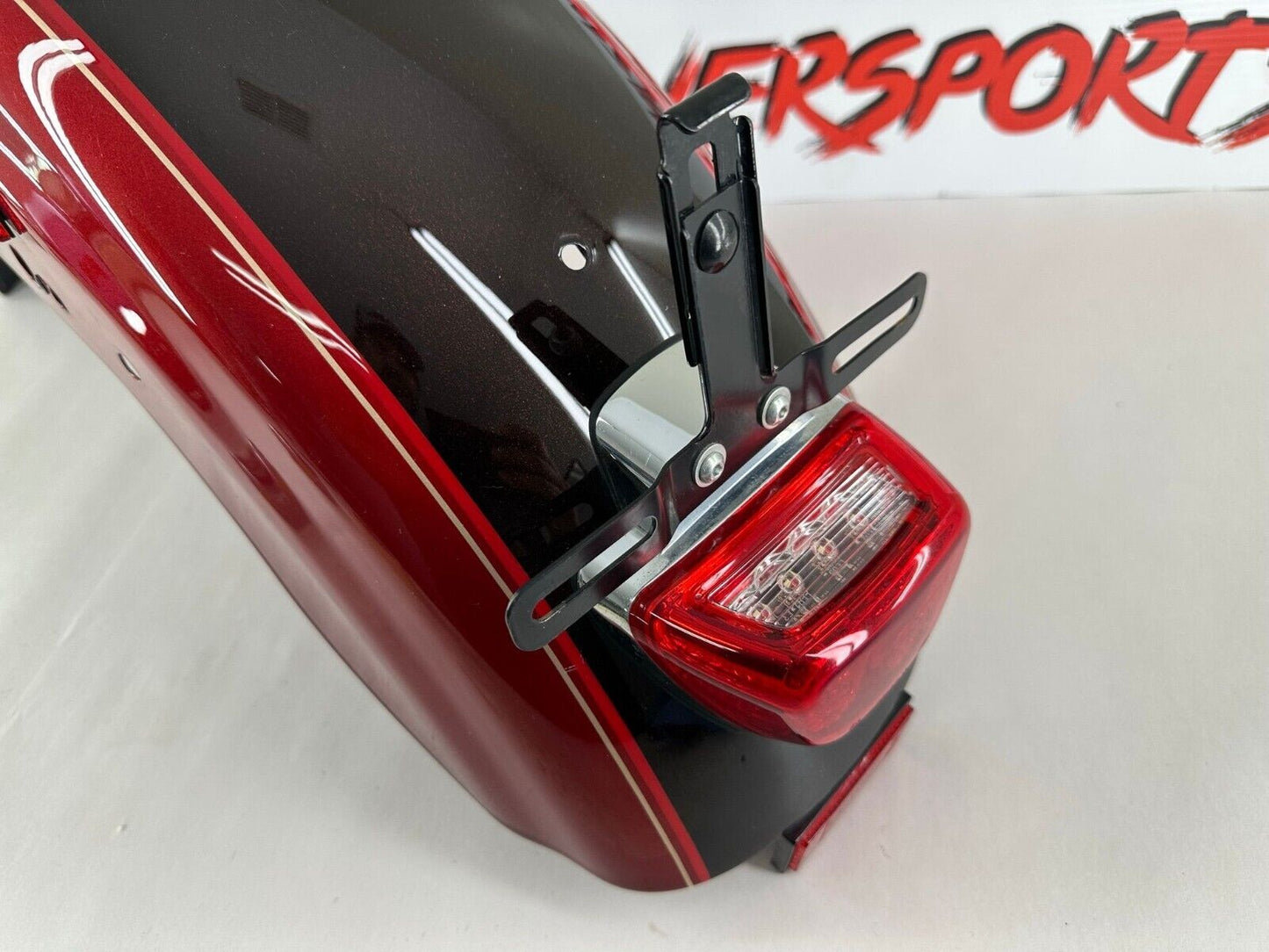 2012 HARLEY SPORTSTER CUSTOM Rear Fender With Brake Light 4K Miles