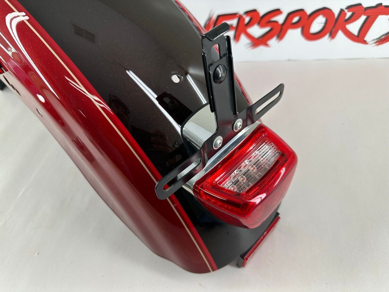 2012 HARLEY SPORTSTER CUSTOM Rear Fender With Brake Light 4K Miles