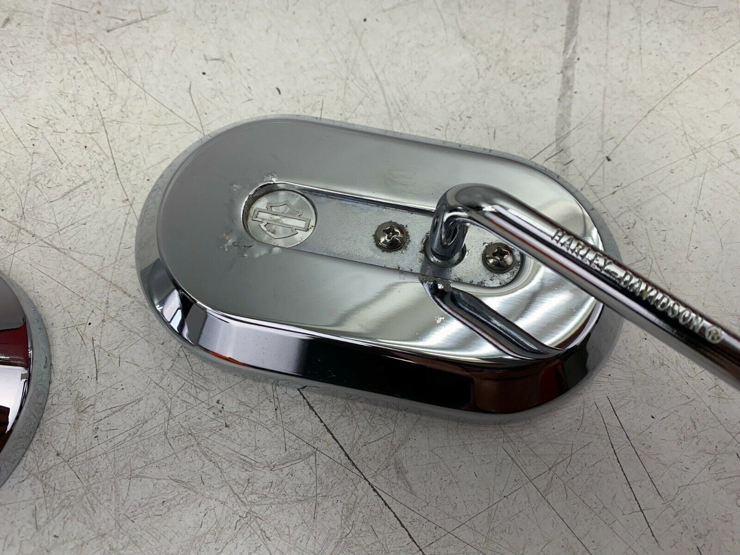 2003 HARLEY DAVIDSON FLH ROADKING CVO Chrome RT LT Rear View Mirrors