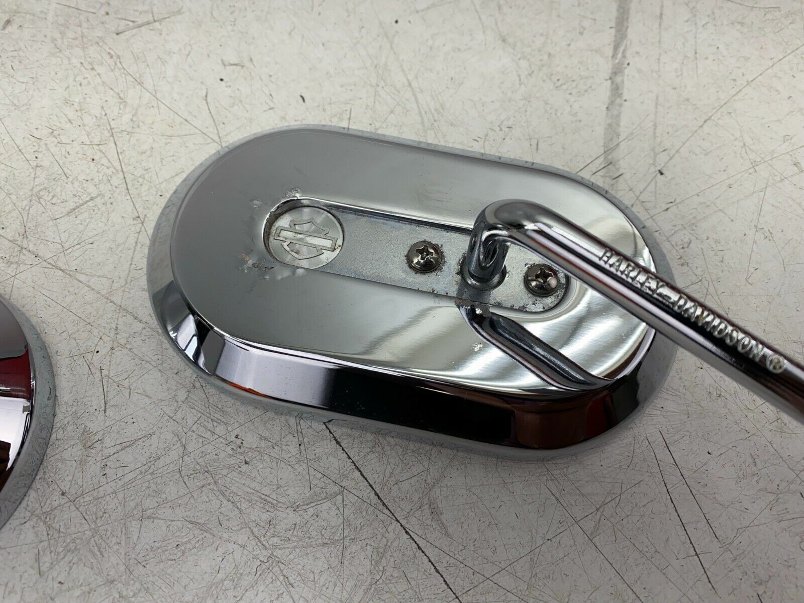 2003 HARLEY DAVIDSON FLH ROADKING CVO Chrome RT LT Rear View Mirrors