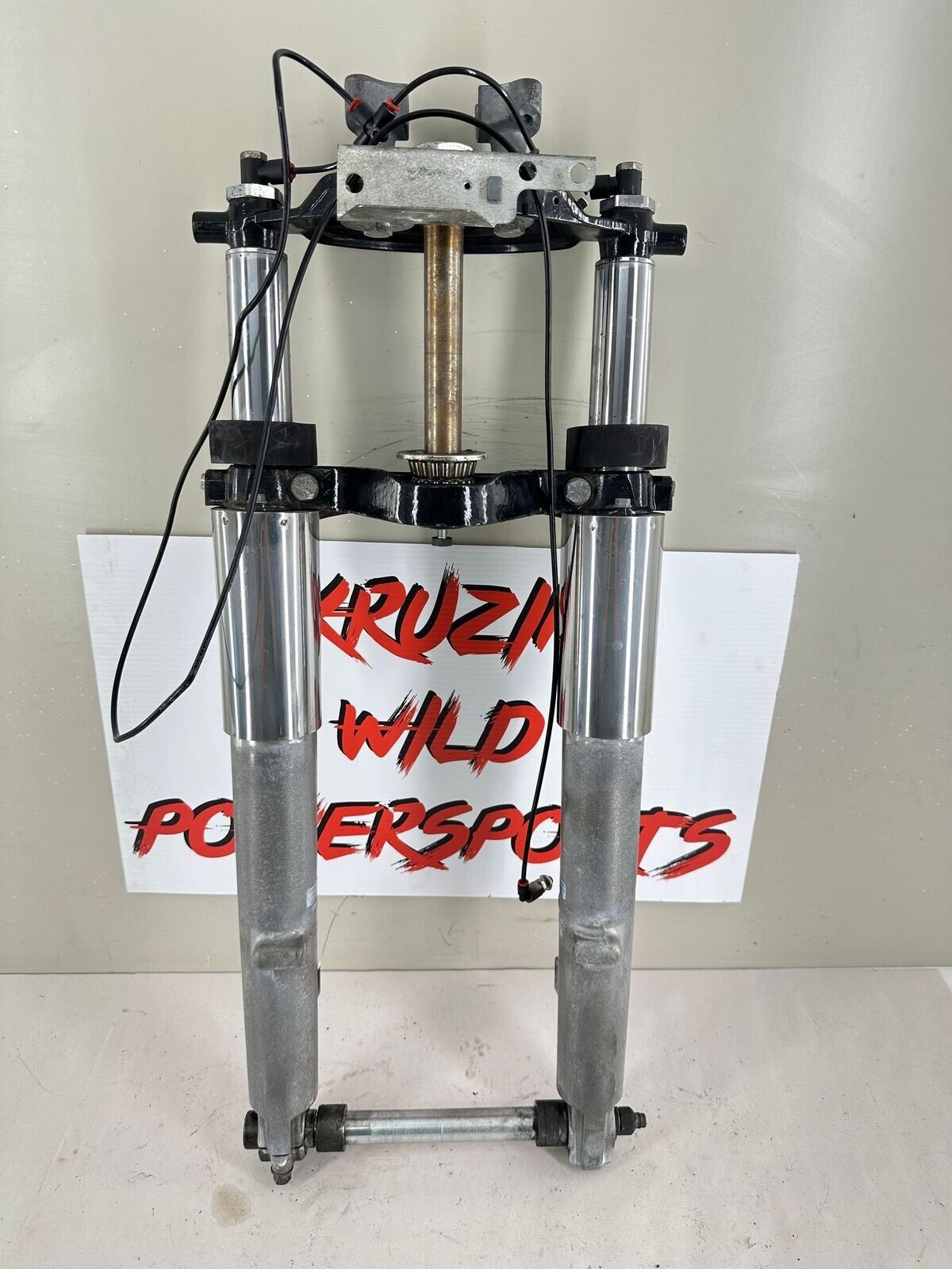 2000 HARLEY FLH ELECTRA GLIDE Air Ride Forks Triple Clamps