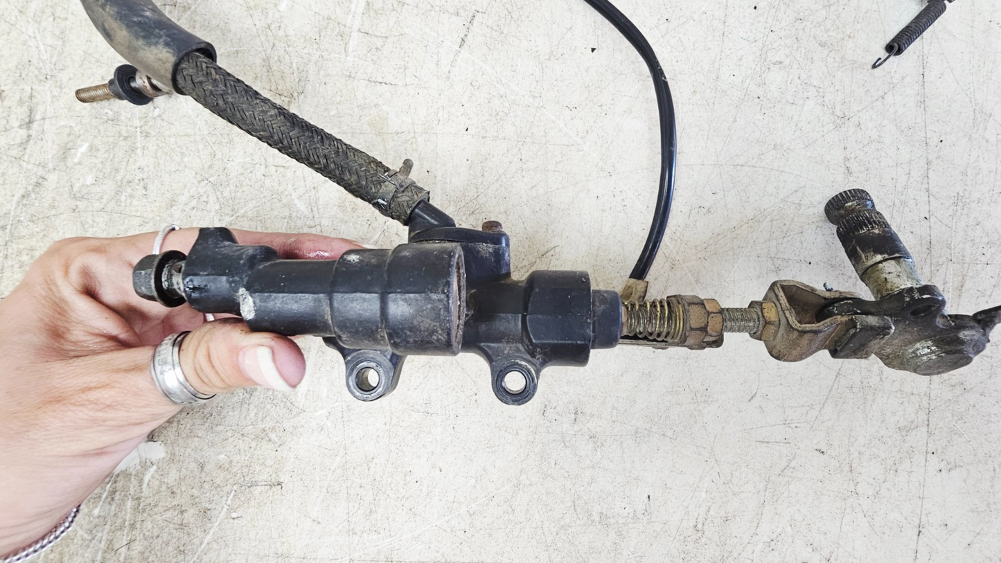 1995 HONDA GOLDWING GL1500 Rear Brake Master Cylinder + Fluid Reservoir