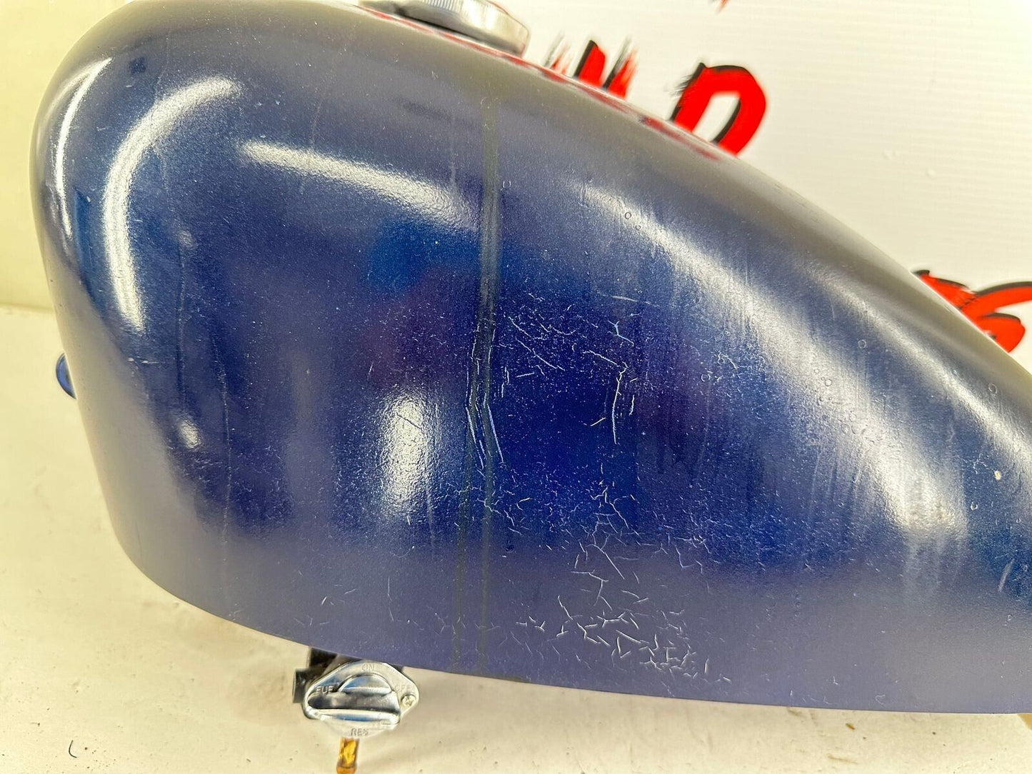 2003 Harley Davidson Sportster OEM HD Gas Fuel Tank W/ Petcock