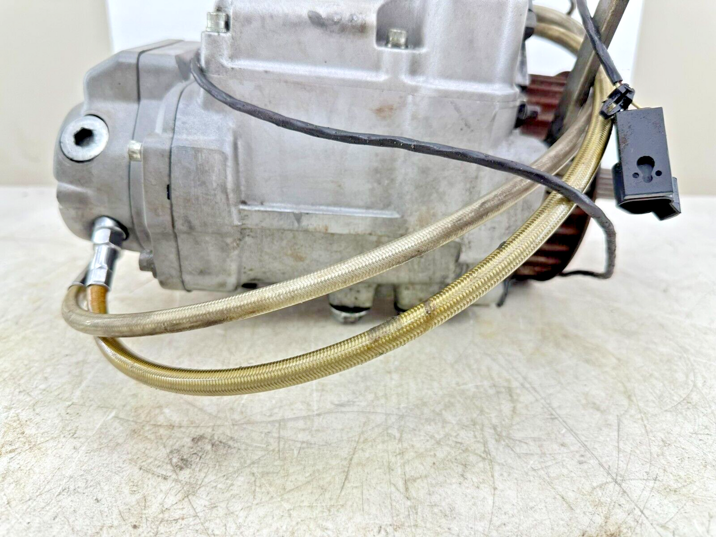 1999 HARLEY SOFTAIL OEM HD 5 Speed Transmission Gearbox + Cable