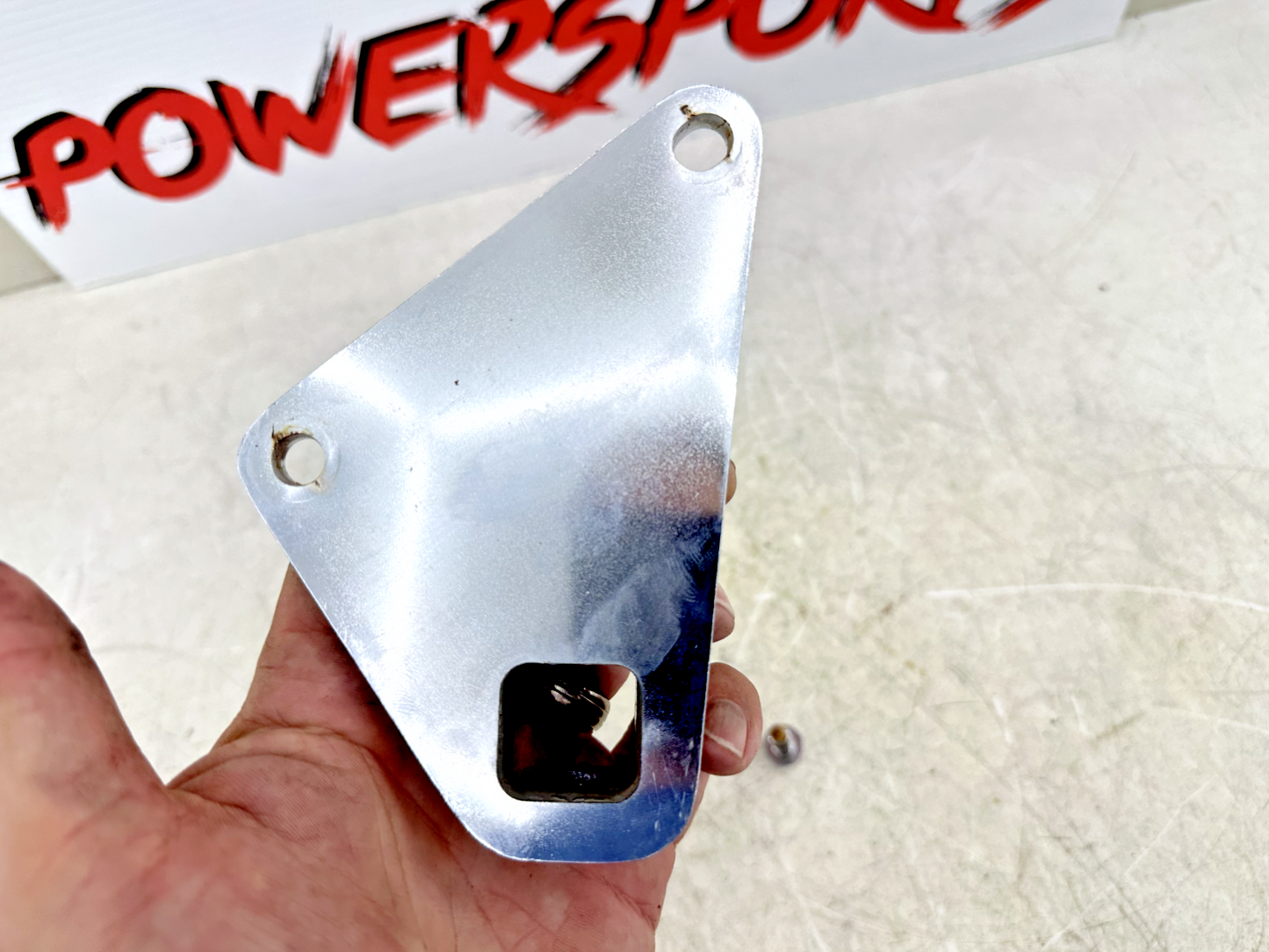 1999 HONDA VALKYRIE INTERSTATE Chrome Driver Left Side Foot Peg mount frame