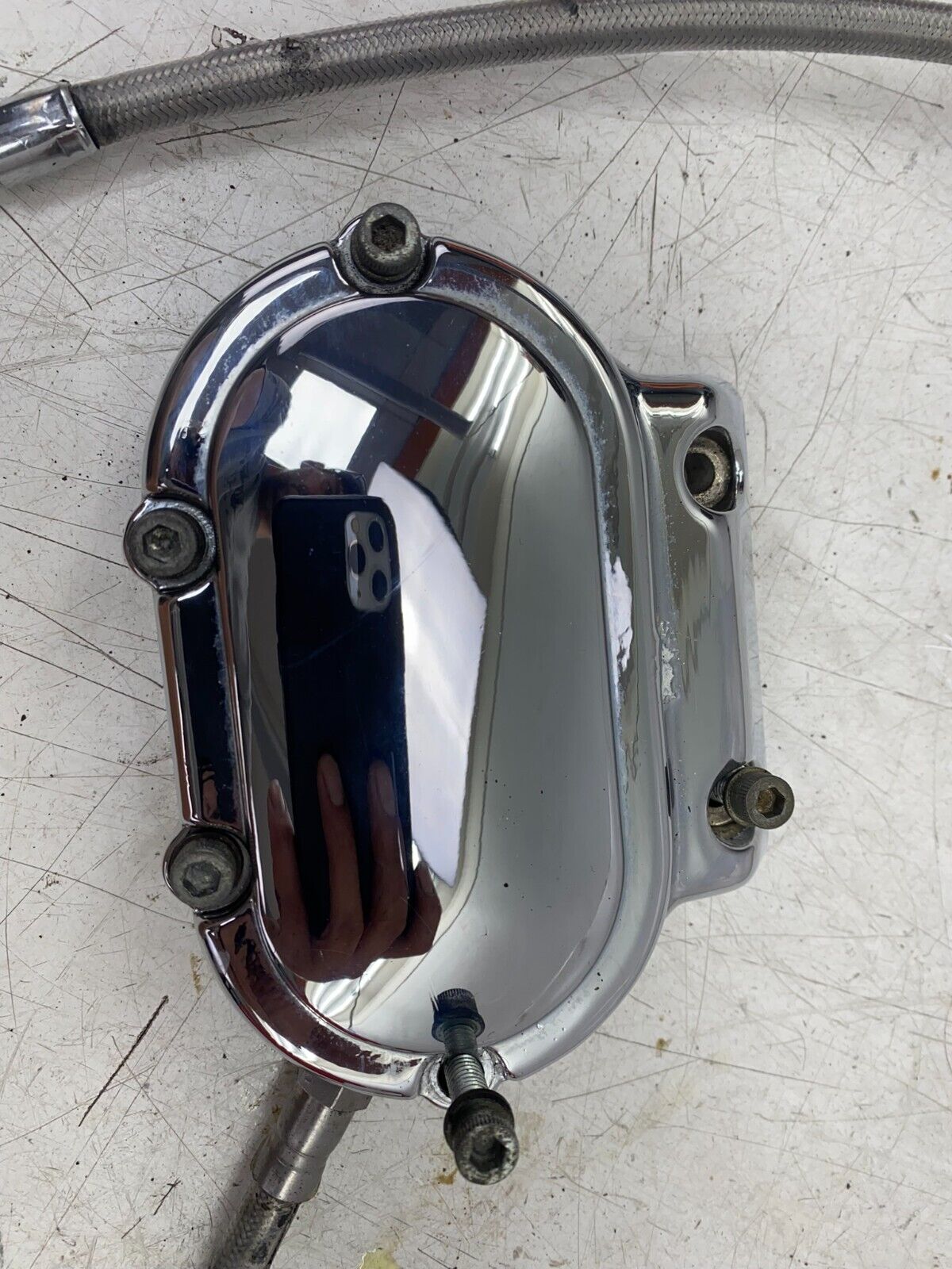 2000 HARLEY DAVIDSON FLH ROADKING TRANSMISSION GEARBOX CLUTCH CABLE COVER