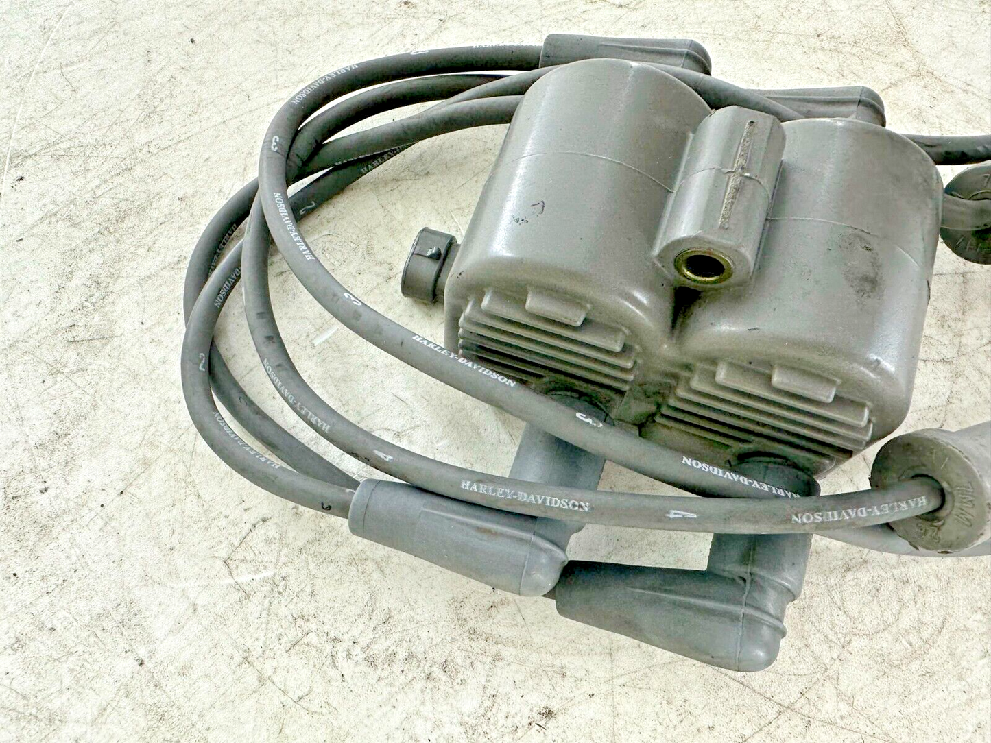 2001 Harley Davidson Sportster Dual Plug Head Ignition Coil & Spark Plug Wires