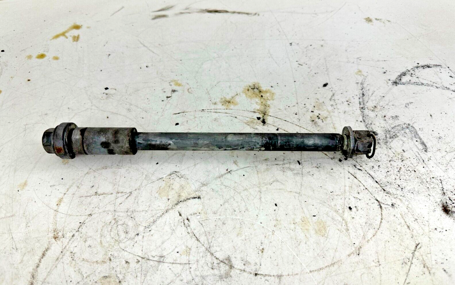 2003 HARLEY DAVIDSON SOFTAIL Rear Wheel Swing Arm Axle Bolt & Spacers