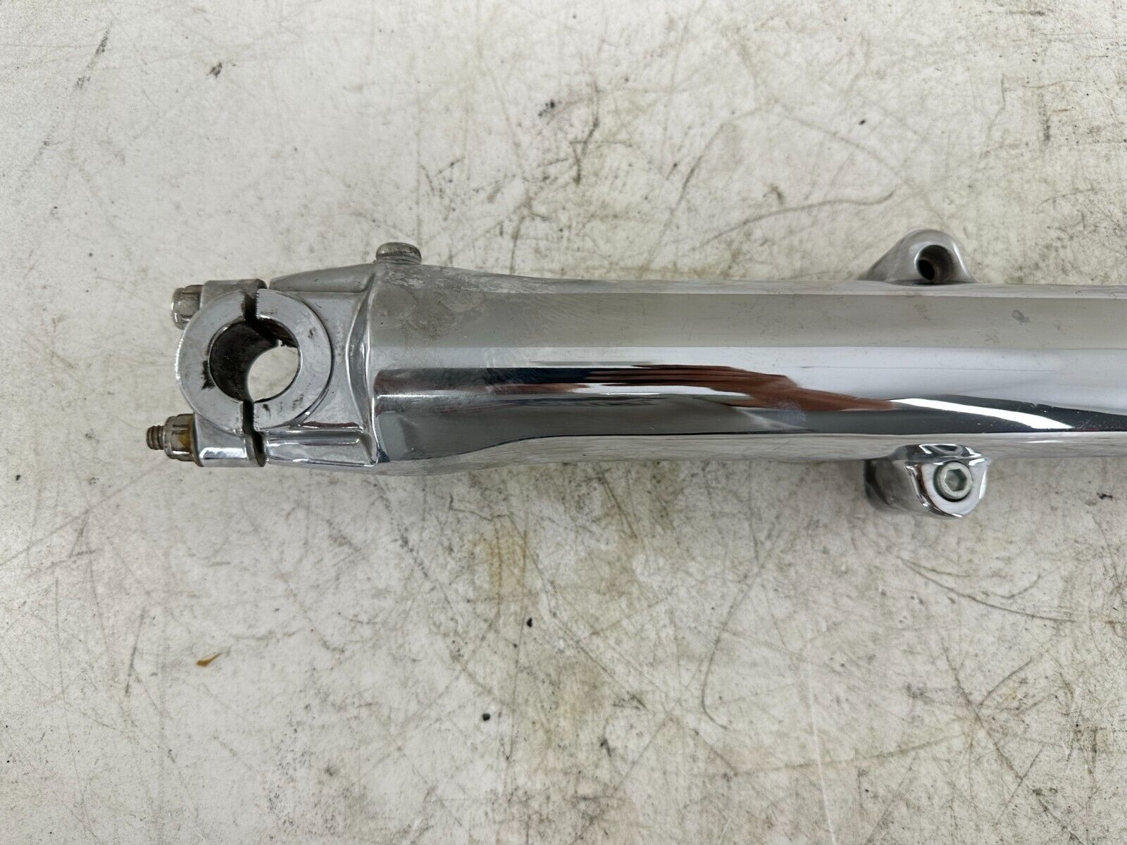 1999 HARLEY DAVIDSON SOFTAIL Front Fork Tube Chrome Lower ^Bent^ DAMAGED