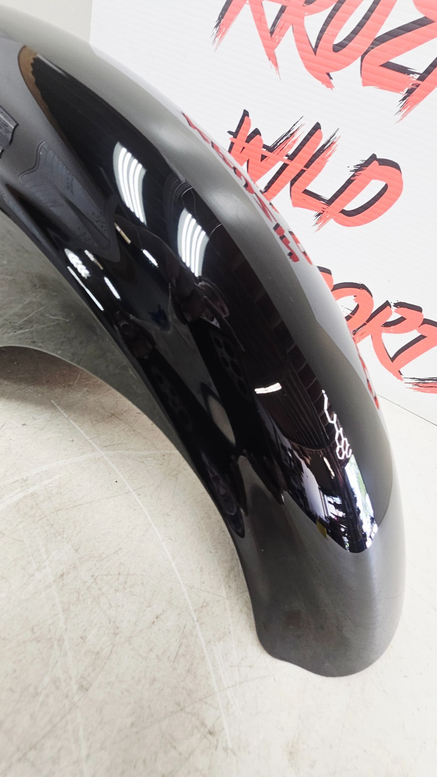 1993 HARLEY SOFTAIL Front Fender Black