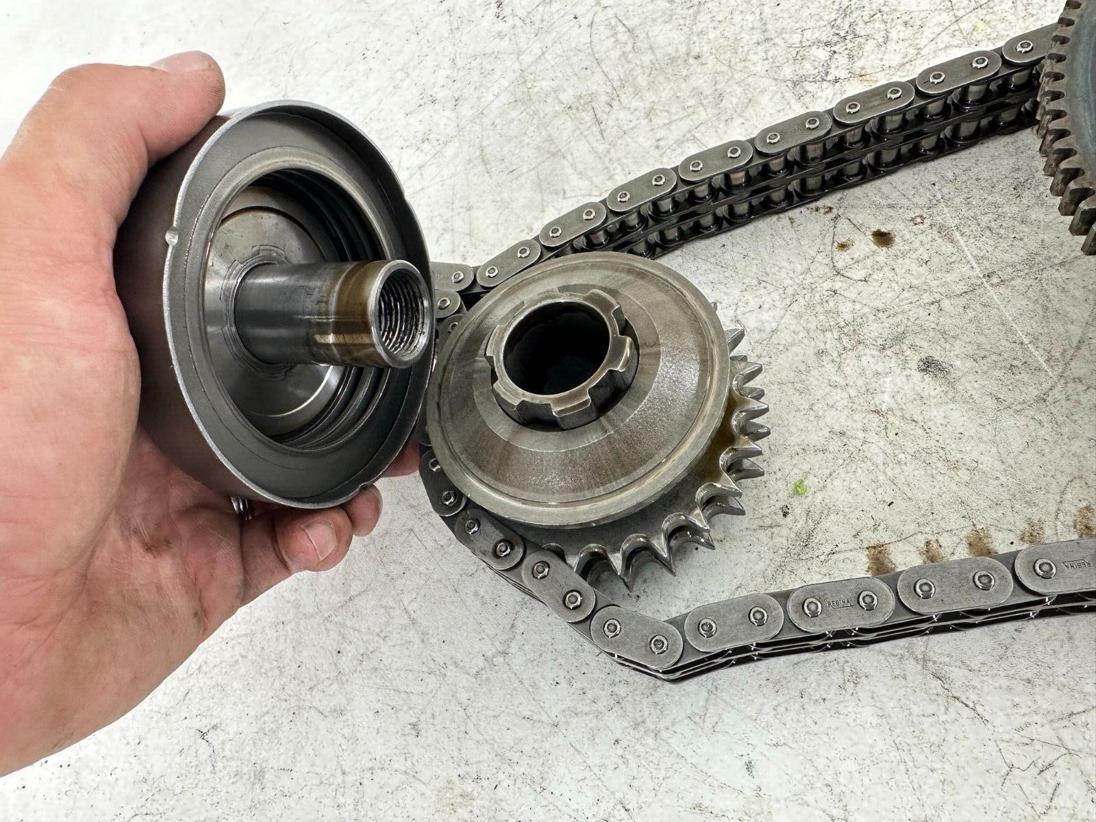 1999 HARLEY FLH ELECTRA GLIDE Primary Clutch Chain Gears OEM HD
