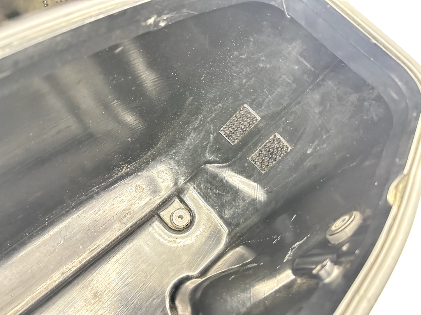 1999 HONDA VALKYRIE INTERSTATE Left Saddlebag W/ Rack + Lid No Cracks