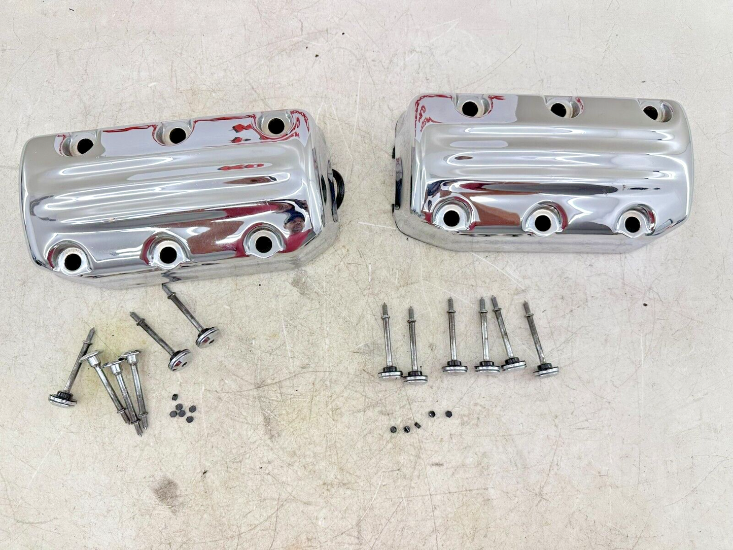 1999 HONDA VALKYRIE INTERSTATE Chrome Right Left Valve Head Covers