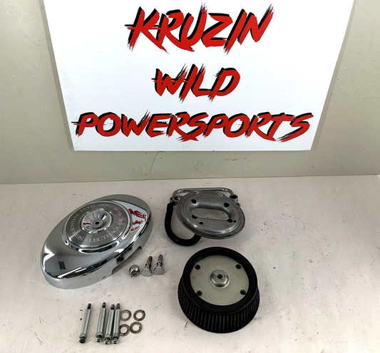 2000 HARLEY FLH ELECTRA GLIDE EFI Air Filter Housing Cover Backing Plate