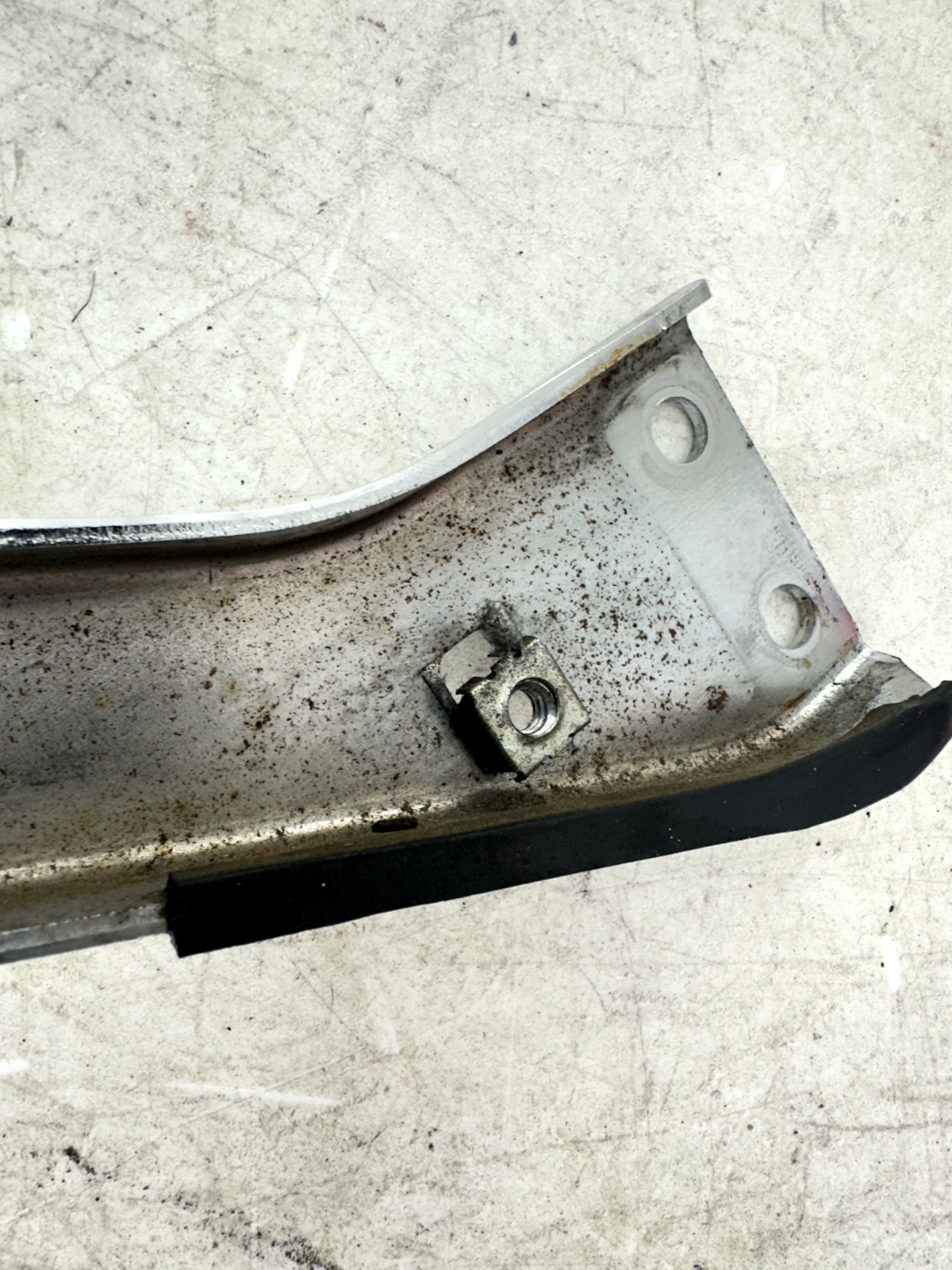2003 HARLEY ELECTRA GLIDE classic Chrome Saddlebag Mounting Frame Bars Bracket