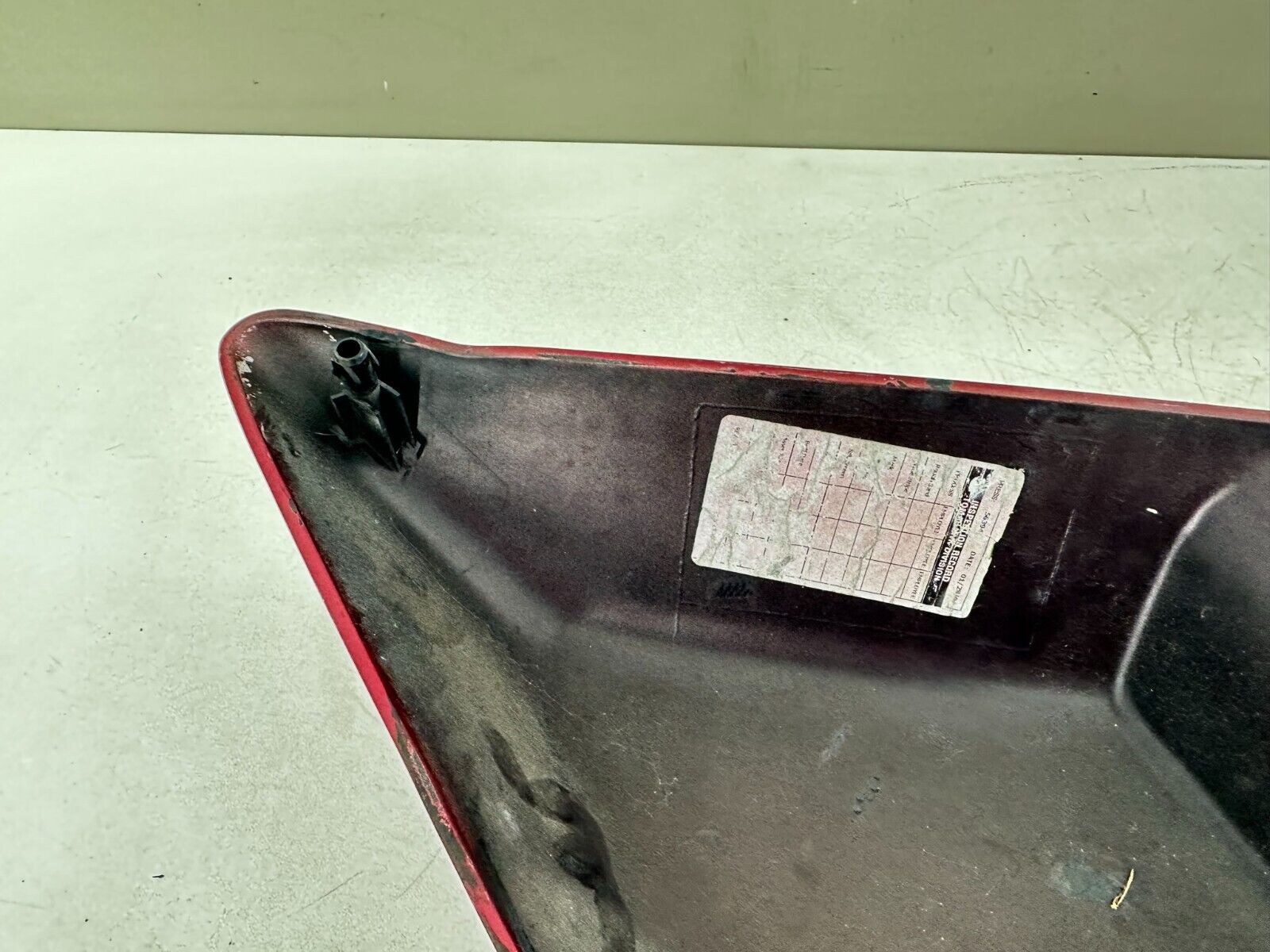 2004 HARLEY FLH ELECTRA GLIDE Right Left Side Cover Fairing Red 66250-97