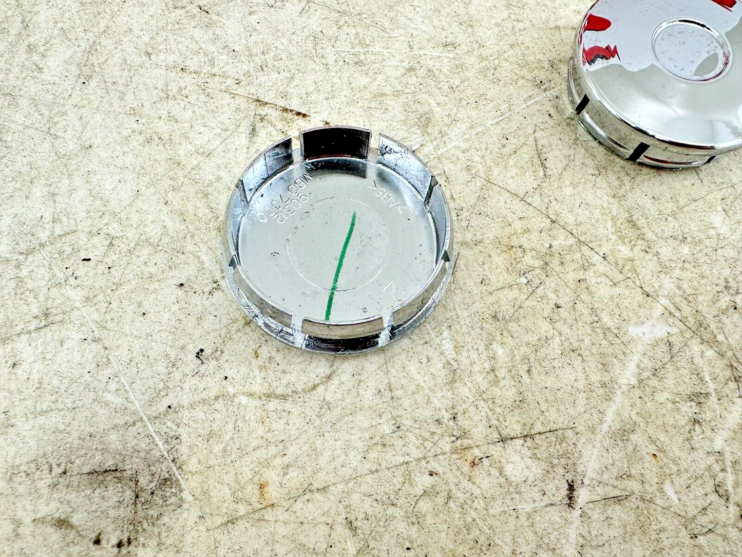 1999 HONDA VALKYRIE INTERSTATE Chrome Swing Arm Bolt Hole Covers Filler