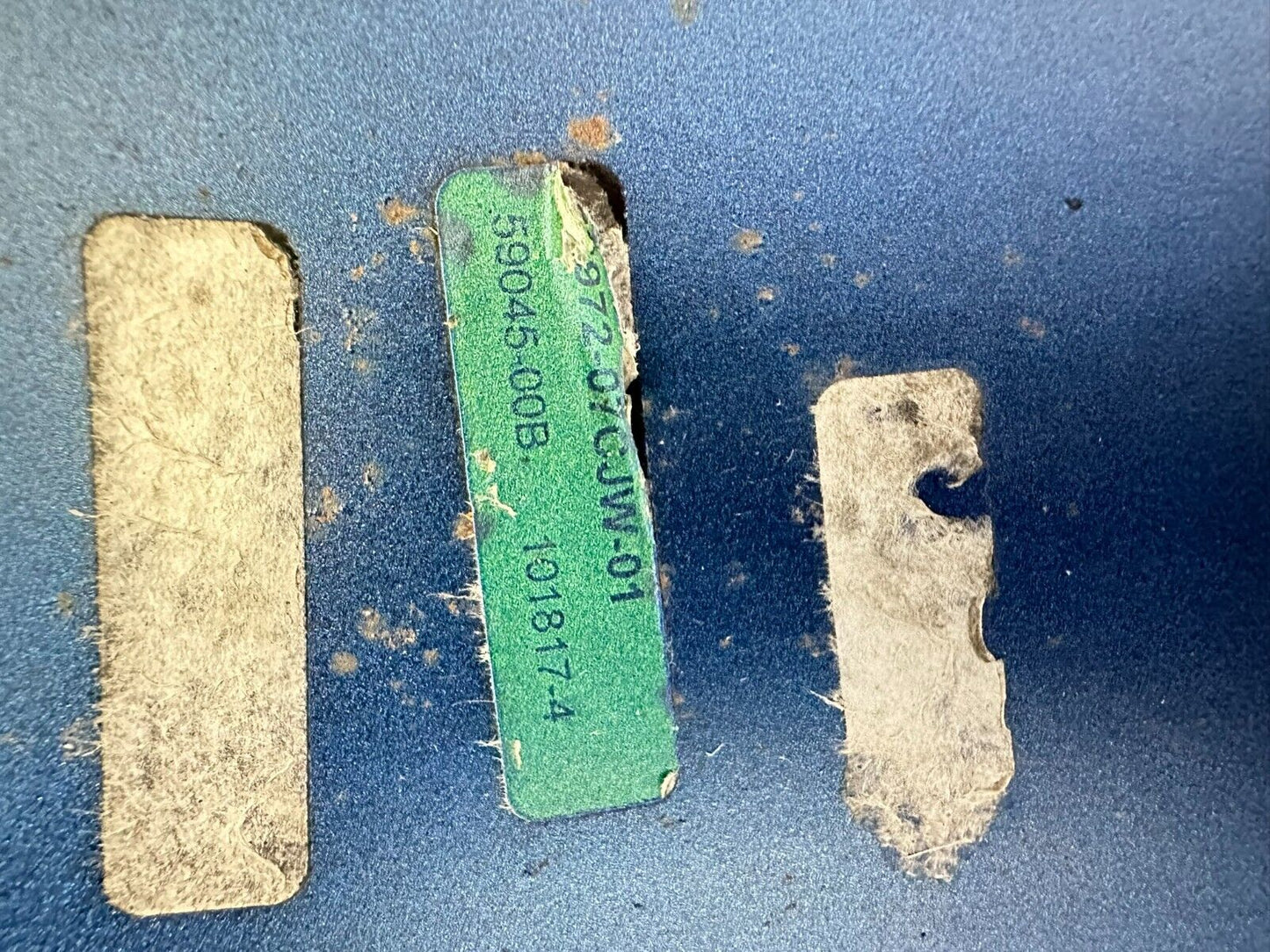 2007 Harley Electra Glide CVO OEM HD Front Fender Lightning Blue Midnight Pearl