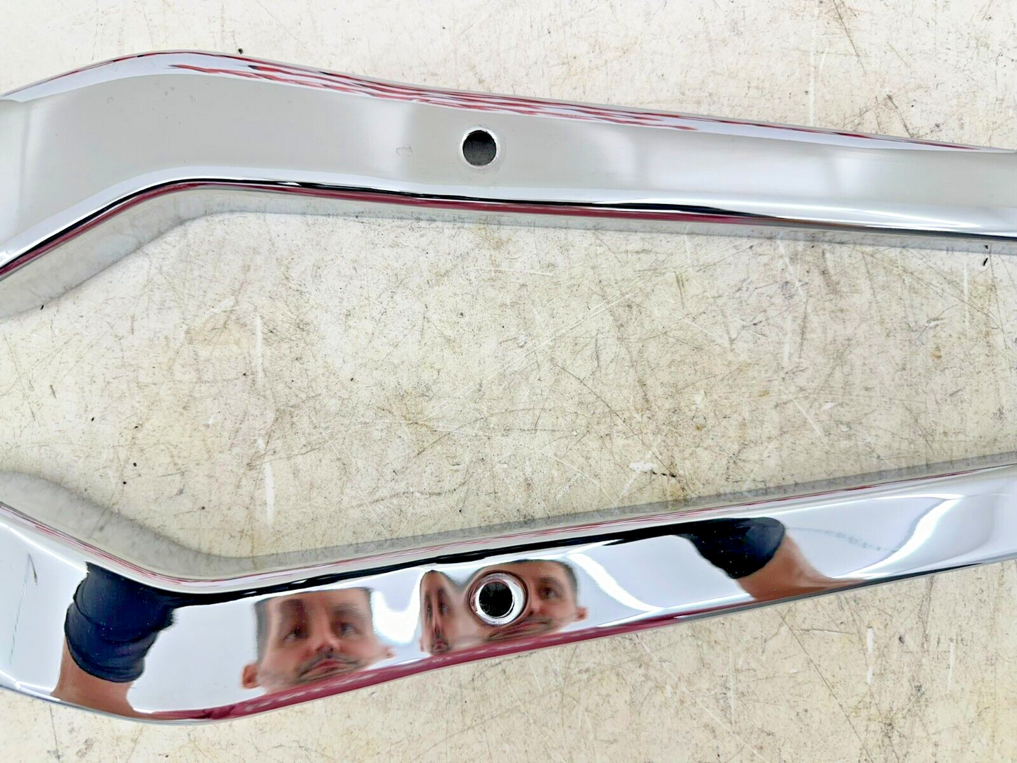 2002 HARLEY DYNA LOW RIDER Chrome Rear Fender Frame Strut Arm Bars