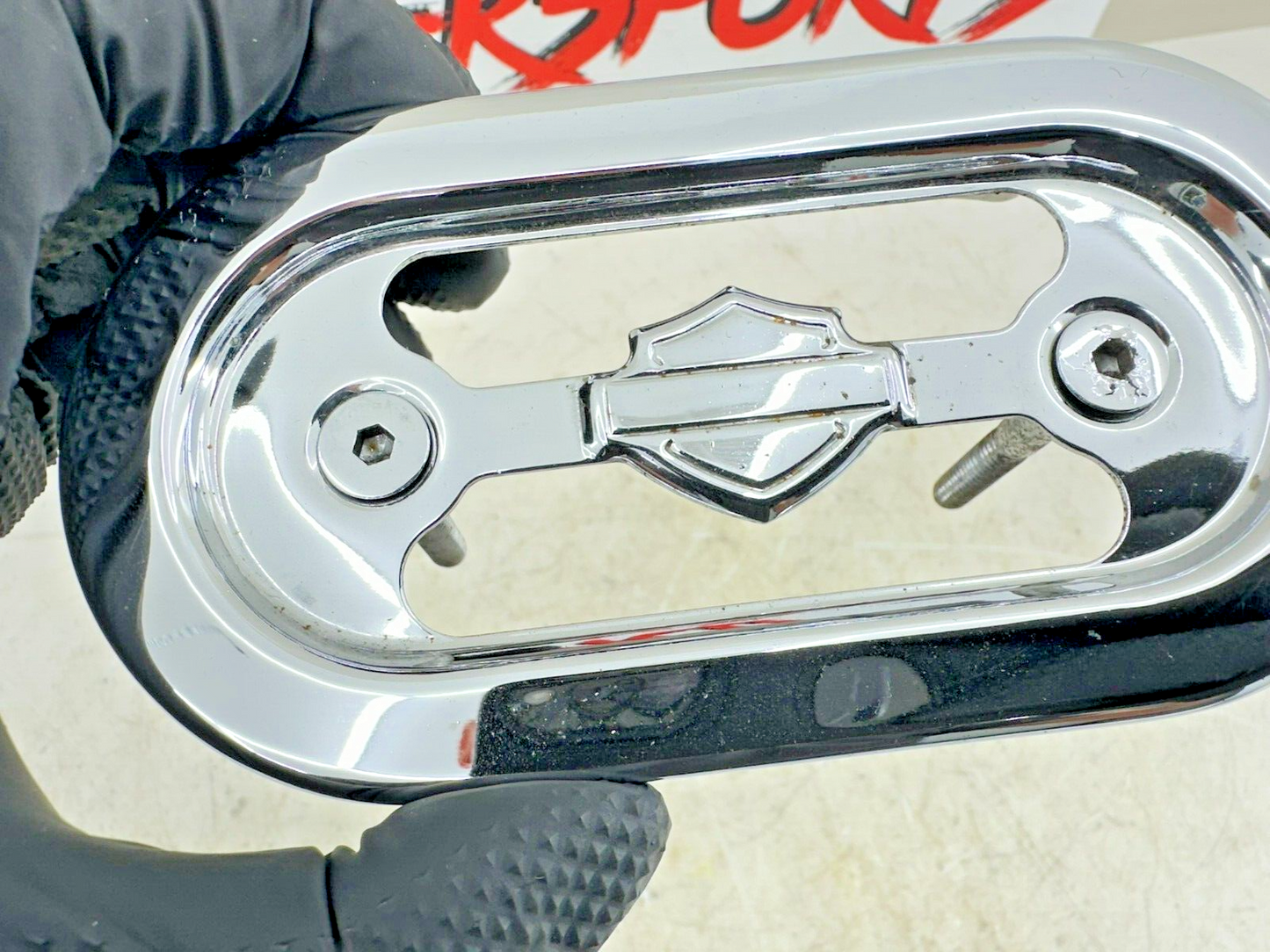 2002 HARLEY DYNA LOW RIDER Chrome Voltage Regulator Cover
