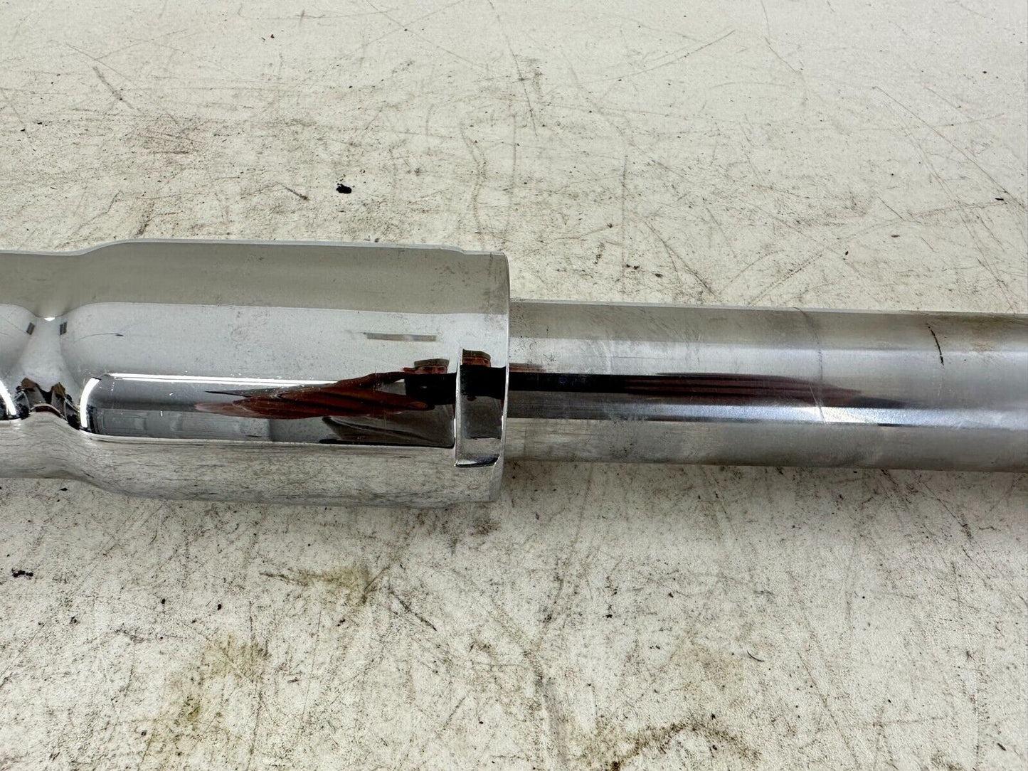 1999 HARLEY DAVIDSON SOFTAIL Front Fork Tube Chrome Lower ^Bent^ DAMAGED