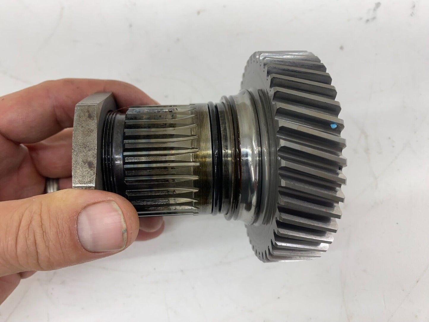 06-17 Harley Davidson Dyna Street Bob Transmission Front Sprocket & Output Gear